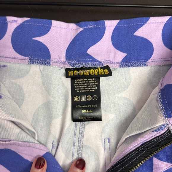 Nooworks Squiggle Painter Pants. Small. - Picture 5 of 7